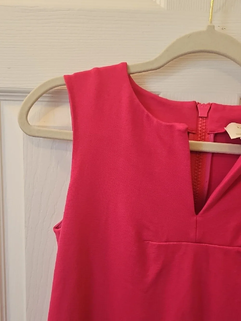 kate spade Hot Pink Sleeveless Mini Shift Dress